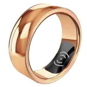 Суммарное кольцо для мужчин женщин Bluetooth Close Dative Count Speat Sleep68 Waterproofrose Gold 240423