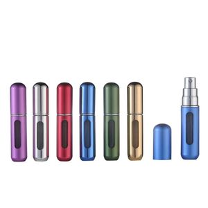 1pcs 5ml Portable Mini Refillable Perfume Bottle With Spray Scent Pump Empty Cosmetic Containers Atomizer Bottle For Travel Tool