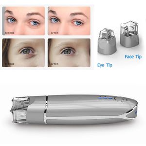 Eye and Face Lifting EMS Beauty Device 2 I 1 RF Wrinkle Ta bort Eyelid Massager Skin Care Skin Rejuvenation Anti-Aging 240423