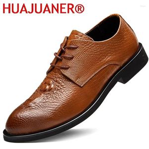 Casual Shoes Men Oxfords High Quality British Formal Dress Male Gentleman Leather Loafers Footwear Business Big Size 38-48