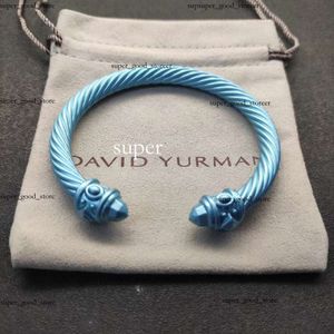 新しい2024 DY Desginer David Yurma Jewelryトップ品質のブレスレットシンプルでエレガントな人気の織物ファッションリングデビッドブレスレットパンクジュエリーデビッドサイズ2 993
