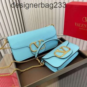 Crossbody Colors 2024 Top Multi Designer Bag Handbag Bags Baguette Natural Leather Fashion Chain Grand Purse Label Quality Purse Valeenttino Color J836