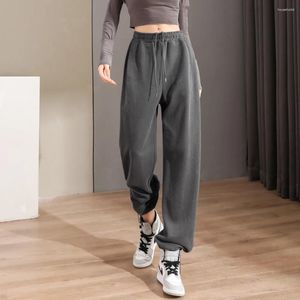 Frauenhose Fdfklak Solid Color Jogger Pant Women High Taille Streetwear Koreanisch Harajuku Frühling Herbst Casualhose Langfrau