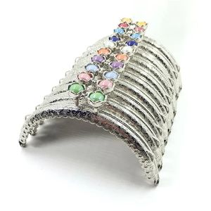 10PCS 10.5CM Lotus Head Bag Kiss Clasp Silver Semicircle Metal Coining Pattern Purse Frame DIY Bag Sewing Accessory 240419