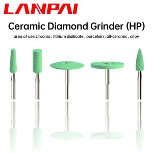 Liquids Lanpai Dental Ceramic Diamond Poshyer Grinder Zirconia Porcelain Crowns Polising Head HP Dentist Tools Dental Lab