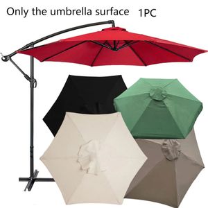 Paraplyersättningsduk 2/ 2.7/ Utomhus Garden Canopy Sunshade täcker vattentätt paraply UV -skydd Markis utan stativ 240416