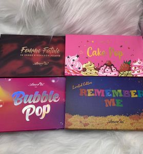 New Makeup Amor us 32colors Eyeshadow Palette Remember Me Bubble Cake pop Famme Fatale Matte Shimmer Eye Powder9625069