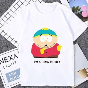 T-shirts South Park Retro Childrens T-shirts Hot selling Casual Fashion Comfortable Anime Acg Fans otaku T-shirts Boys and Girls T-shirtsL2404