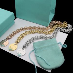 Designer Birthday Christmas Gift 925 Link Silver Heart T Braccialetti Aggiungi collane Set di matrimoni Gioielli Cuore Vita a pendente Set di braccialetti 2 in 1 Box 04