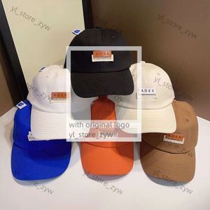 Ader Error Designer Ader Baseball Cap Big Head محيط الشمس Sun Hat Star Stary من الذكور والإناث Ae واقي من الشمس قبعة Duckbill Hat