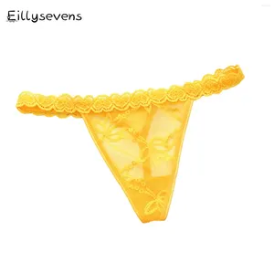 Calcinha feminina mulher mulher tule tule tule tênis tanga baixa cintura sensualidade malha transparente cueca oca confortável