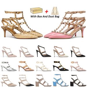 Slingback Hele Designer Heels Женская рокстудская рука