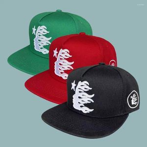 Ball Caps 2024 Baseball Cap Pear Street Hip Hop Flat Brim Hat