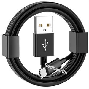 White Black Type c USB C Data Charger Cable 1m 3ft For Samsung S10 S20 S23 S24 Xiaomi Huawei Android phone 15/15pro plus 1m 3FT