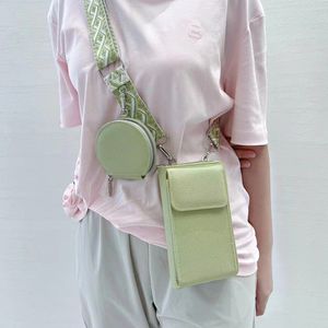 2024 Japanische neue Instagram -Crossbody -Tasche mit kleinem Design für Frauen Umhängetaschen Trendy Telefontasche Minimalistische Mutter und Kindertasche