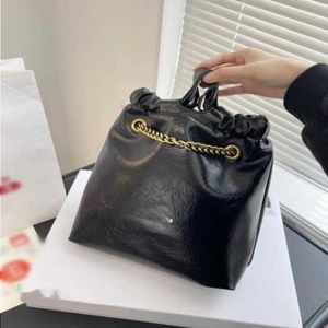 10A Fashion New Versatile Chain Bag Women's Garbage Bag With Shoulder Fashionable Simplicity Advanced One Adjustable Crossbody Wifvd