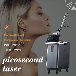 Professionelle Pikosekunden -Lasermaschine Q Switch Nd Yag Laser Tattoo Entfernung Pigmentierung Entfernung 1 Jahre Garantie -Logo -Anpassung