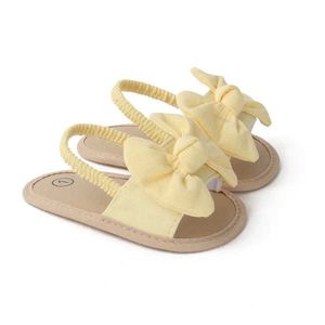 Sandálias infantil menino sapatos de menina sandálias de verão anti-deslizamento sola plana sapatos recém-nascidos no primeiro andro de berço sapatos de bebê 0-18 meses