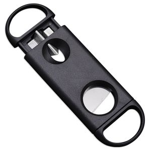 V-Cut Cigar Cutter Guilline ABS Case Case нержавеющая сталь V форма лезвия ножницы для ножниц.