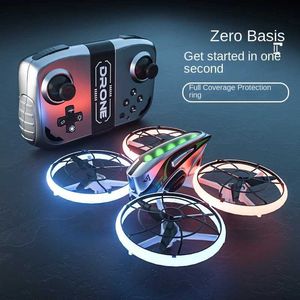 Electric/RC Aircraft HD 8K Mini Dual Camera Drone WiFi FPV DRONES Remote Control Helicopter Plan Pocket Fickkyrkan julklapp till pojkar T240428