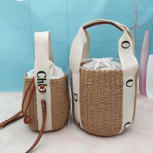 Muitos sacolas de designers de raffias de marca bolsas de praia de praia feminino de palha anagram