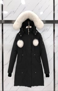 Women Winter Down Parma Jassen Chaquetas Ourowear Big Fur FourRure Manteau Canada Down Jacket Expedition Coat Doudoune Mooss Knu7957117