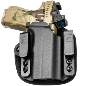 Holsters Gunterblume Kydex und Nylon Hybrid Universal IWB -Holster mit roten Punktanpassungen für die meisten Waffenmodelle Outdoor Tactical Pistol Hüllen