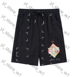 Casablanc Shorts Mutandine Pantaloni da coregne, lunghezza della strada in cinque pezzi Casa Blanca Casa Blanca Man Keee Beach Casa Blanca Top Shirts 4605