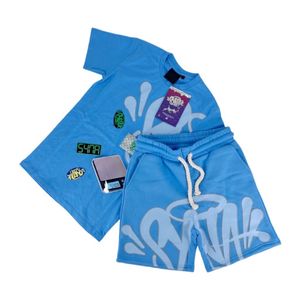 デザイナーの男性スウェットシャツY2K女性2ピースセットストリートウェアカジュアルシナシナワールドトラックスーツシャツフーディーシナウルドTシャツ901