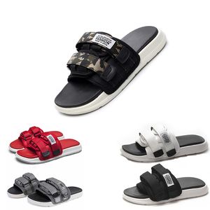 Kostenlose Schifffahrtsmänner Sandalen Sandalen Schuhe schnallen schnallen, massiv schwarz weiß grau rot tarnern mens sommer sommer rutschern russchen gai