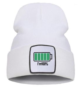 Berretti i039m 100 batteria harajuku cappelli senza piena berretto a maglia esterna traspirata unisex cotone berretto di cotone bandie
