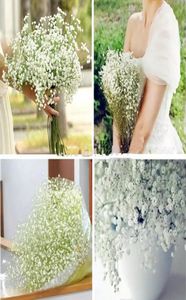 30 pezzi si attaccano in un vaso di fiori artificiali di gypsopila fiori da tavolo falsi fiori di seta di seta pianta decorazione per matrimoni 7647278