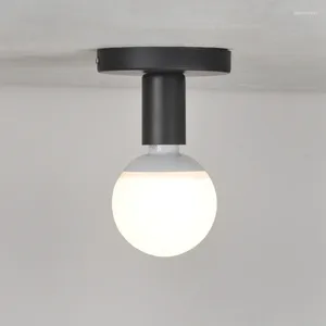 Światła sufitowe vintage lampa E27 Retro Loft żyrandol oświetlenie 90-260V Dekoracja oświetlenia wewnętrznego do ganku w salonie