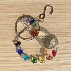 Украшения дерево жизни Suncatcher Crystal Ball Prism Prism Prind