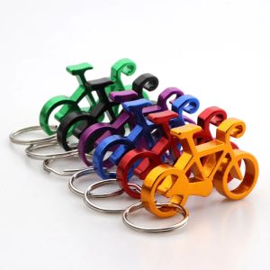 Fahrradform Wine Opener Keychain Fahrrad Keyring Flasche Wein Bier Opener Werkzeug Muilti Farben 2024429