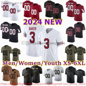 18 Marvin Harrison Jr. 2024ドラフトピックNo.4カスタムS-6XLフットボールジャージーKyler Murray Zach Ertz Kyler Murray Budda Baker J.J.ワットジョシュアドブスジェームズコナーダリウスロビンソン