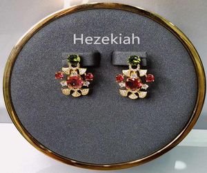 Hezekiah S925 Sterling silver Flower earrings high quality Aristocratic temperament ladies earrings Prom party earrings Superior q5362962