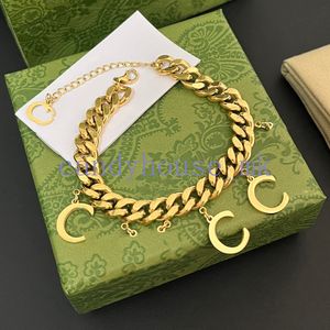 High Quality 18K Gold Bracelets Chains Designer Bangles Wedding Jewelry Gift Brand Letter Drop Women Lover Stainless Steel Bangle Fashion Jewelry