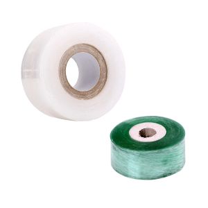 Film 1 Roll PE Grafting Tape Film Self Adhesive Garden Tree Plant Seedling Vine Tomato Grafting Accessories Stretchable 2mm 3mm Width