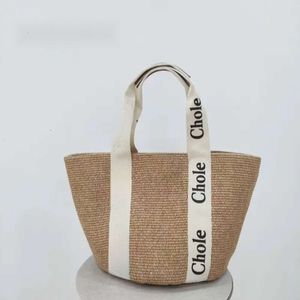 Chlor Bag Luxury Beach Bag Woody Shopping Designer Bag Tote Bag Straw Bag High Quality Shoulder Fashion Woven Outdoor Travel Large Capac 4688