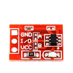 NOVO 10PCS TTP223 Toque no módulo Touch Button Touch Botão Capacition Switches Capacitivos Auto-bloqueio/sem travamento