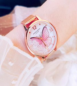 Kobiety obserwują markę Naidu moda stalowa stalowa sukienka z siatkami kwarcowa na rękę reloJ Mjer Kobiet feminino relogio Montre Saati4804797