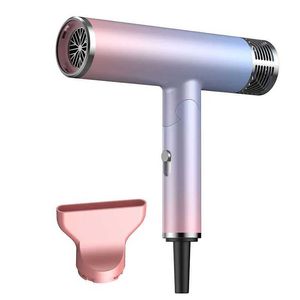 Hair Dryers Professional Strong Wind Salon Dryer Cold and Hot Air Negative Ion Silent Care Folding Q240429
