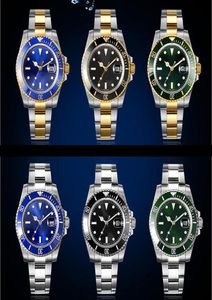 Luxury Mens Watches Quality Ceramic Bezel 116610 Men rostfritt stål Strap Automatisk mekanisk klocka 2813 rörelse armbandsur SAP5559428