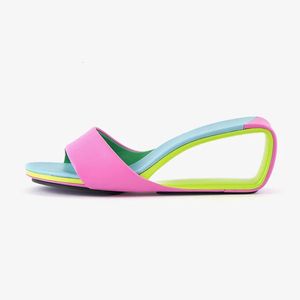 Phoentin High wedge Heels Modern Slippers Open Toe Women Summer Ladies Outside Footwear elegant Sandals size 41 FT2533 240423