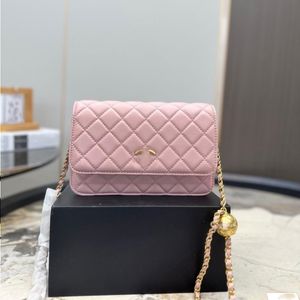 Borsa a tracolla del design del WoC Chanei Borsa per il corpo Luxury Golden Globe Golden Regolabile Borsa per borsetta da donna Regolabile Top