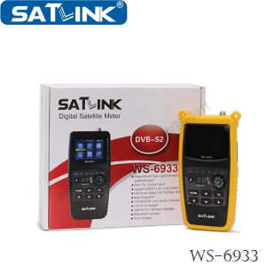 Finder Orignal Satlink WS 6933 HD -Satellitenfinder für den Satelliten -TV -Empfänger Unterstützung HD -Ausgang Digitales Satellitenmesser