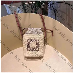 Designer Bag Luxury Brand French Straw Bag Hand Woven Summer Fashion Lo Bags Palm and Cow Leather Square Small Bag One Shoulder Crossbody Bag Daily Tote Bag 440
