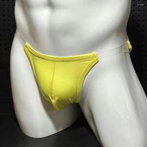 Underpants Men Sexy Mesh Thong Shuin traspirabile convesso convesso mutande a bassa vita a bassa vita