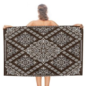 Design Beach Womens Swimwear Shawl Soft Towel Tootes Fashion Art Pattern